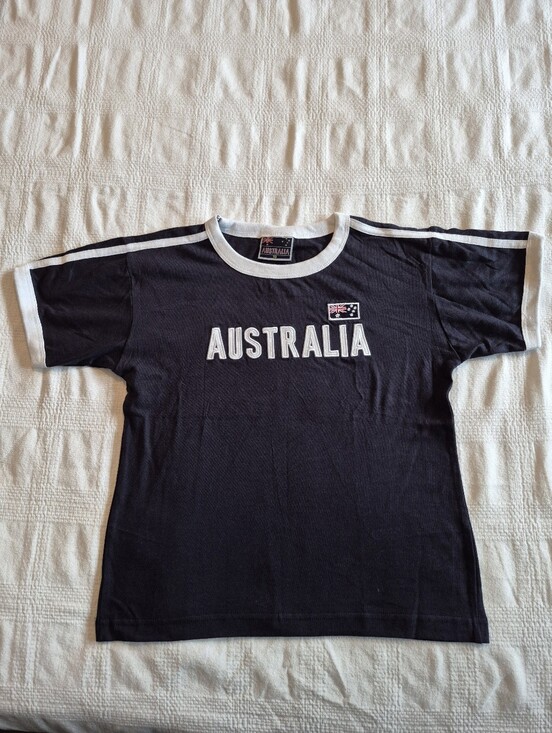 Essense of Australia Other - Australia girls or boys size 10 short sleeve navy shirt NWOT